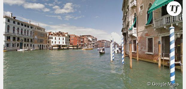 Venise : baladez-vous en gondole via Google Street View