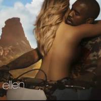 Kim Kardashian nue sur Kanye West dans un clip kitschissime 