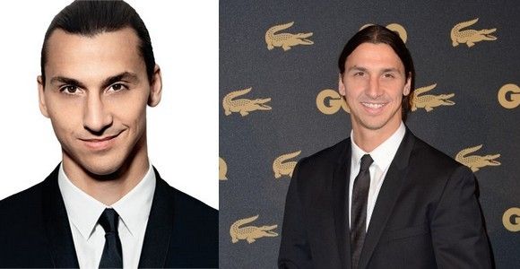 Zlatan Ibrahimovic élu homme de l'année 2013 par GQ - photos et palmarès