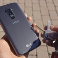 G Flex de LG : le smartphone plus fort que les clés