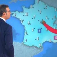 Jamel Debbouze en présentateur de la météo sur i-télé