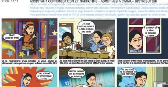 Bitstrips : un CV qui buzz sous forme de BD 