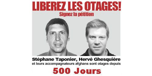 Hervé Ghesquière et Stéphane Taponier : 500 jours de captivité