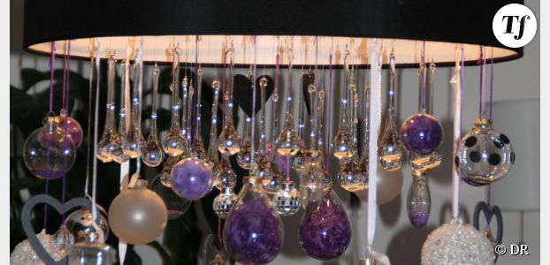 Noël 2013 : idée DIY pour customiser un beau luminaire de fête