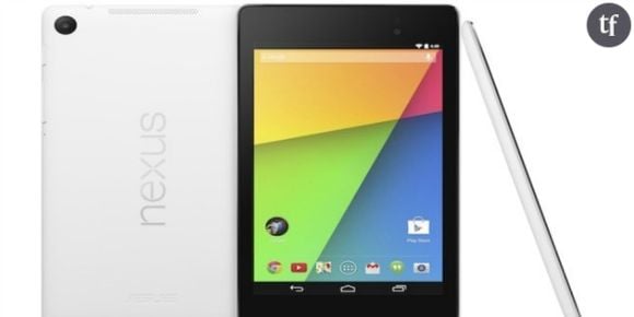 Noël 2013 : une Nexus 7 de couleur blanche