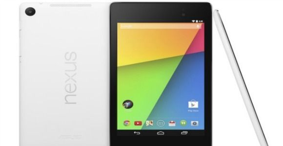 Noël 2013 : une Nexus 7 de couleur blanche