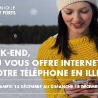 B&YOU : Internet mobile illimité et gratuit le week-end du 14-15 décembre