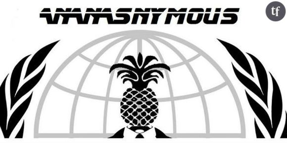 Dieudonné : une parodie à base d'ananas et d'Anonymous pour le roi de la quenelle