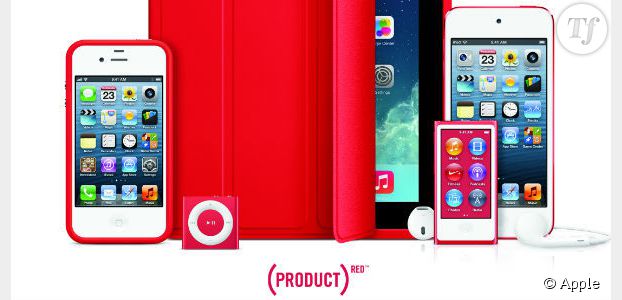 Apple : une gamme (PRODUCT) RED en faveur de la lutte contre le SIDA
