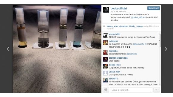 Booba va sortir un parfum Ünkut 