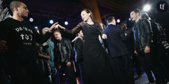 Valérie Trierweiler et Brahim Zaibat : leur démo de danse pour le Noël de l'Elysée - vidéo