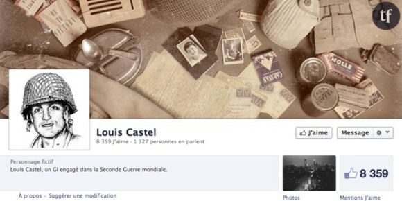 Louis Castel : un GI raconte le débarquement sur Facebook