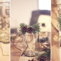 Déco de table : fabriquer un photophore élégant pour Noël – DIY