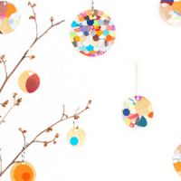 DIY : fabriquer des boules en papier pour une décoration de fêtes colorée