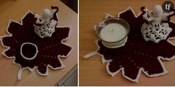 Déco de fêtes : comment fabriquer un bougeoir en crochet ? – DIY