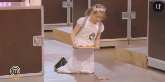 MasterChef junior: Léa fait tomber son plat avant la dégustation du jury - TF1 replay