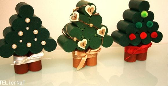 DIY de Noël : réaliser des petits sapins à partir de bouchons de vin