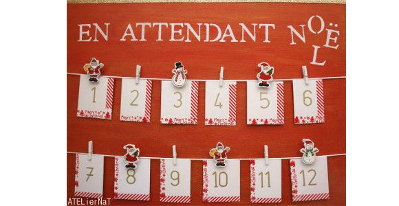 DIY de Noël : réaliser un calendrier de l’avent pas cher