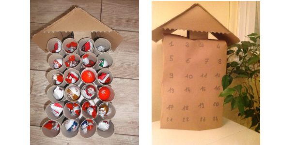 DIY de Noël : comment réaliser un calendrier de l’avent avec du carton recyclé