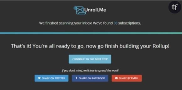 Unroll.me, ou comment se désabonner des newsletters facilement