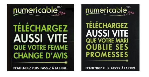 Pub Numericable : le sexisme, outil de com' de l'année ?