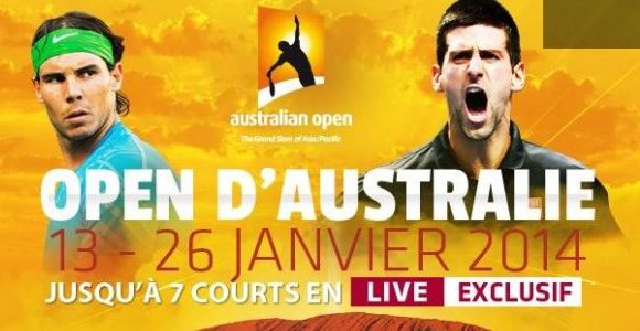 Open d'Australie 2014 : les matches en direct et streaming à la TV