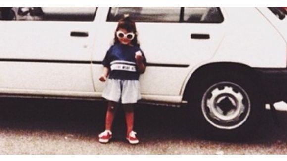 Shy'M poste des photos d'elle enfant sur Instagram