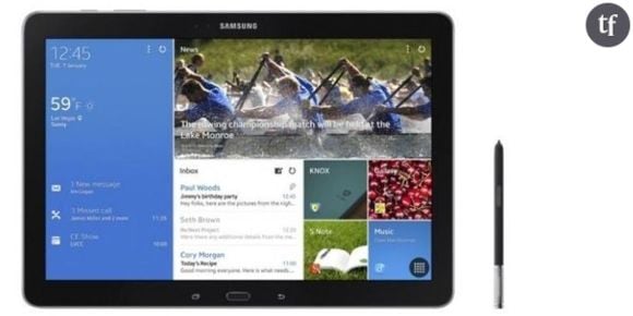 Galaxy Note Pro : quel est le prix de la tablette de Samsung ?