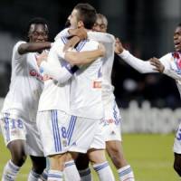 Coupe de la Ligue - OL-OM : revoir les buts de Gomis, Gourcuff et Gignac