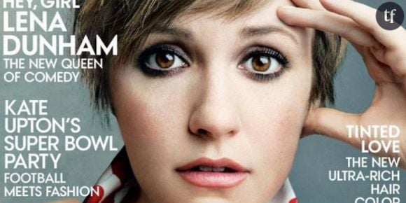 "Girls" : Lena Dunham en couverture de "Vogue" US