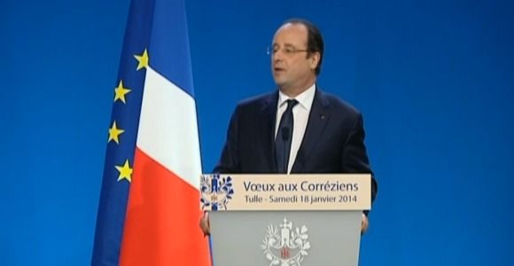 Corrèze: Hollande « pas favorable » à la suppression des départements