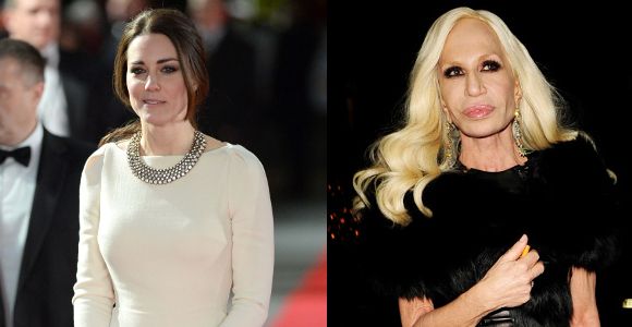 Kate Middleton est une reine de la mode pour Donatella Versace