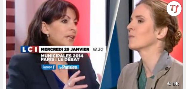 Municipales 2014 : débat Anne Hidalgo et NKM en direct et replay (29 janvier)