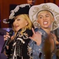 Madonna et Miley Cyrus : un duo sexy pour MTV (Vidéo)