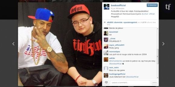 Booba rend hommage à ses fans sur Instagram