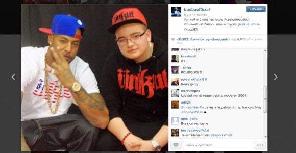 Booba rend hommage à ses fans sur Instagram 