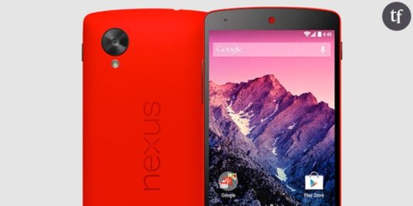 Nexus 5 : la version rouge du smartphone est en vente