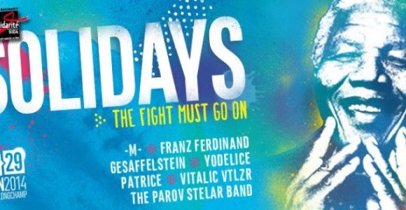 Solidays 2014 : Franz Ferdinand, -M-  et Yodelice au programme