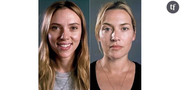 Scarlett Johansson et Kate Winslet sans maquillage et sans brushing – photos