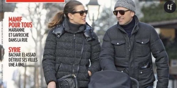 Charlotte Casiraghi et Gad Elmaleh : les premières photos de bébé Raphaël à Gstaad