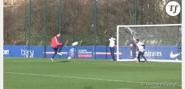 Zlatan Ibrahimovic : son but incroyable à l'entraînement du PSG (vidéo)