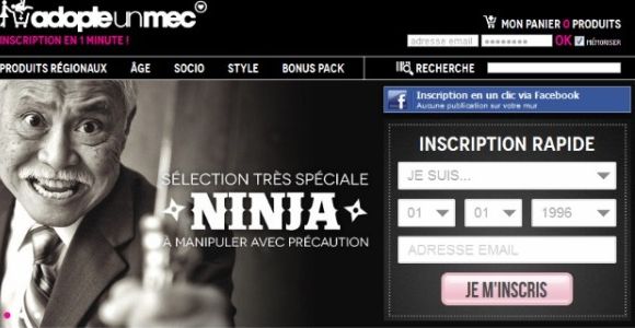 Adopte un mec offre un abonnement à vie à François Hollande 