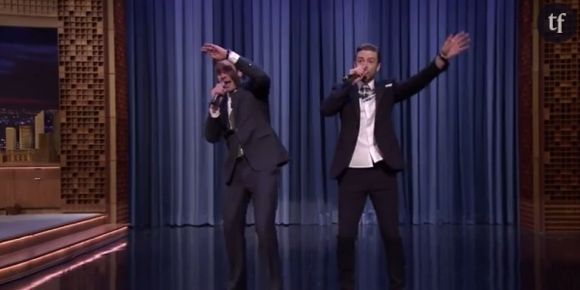 Justin Timberlake et Jimmy Fallon revisitent le rap américain – en vidéo