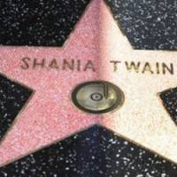 Shania Twain sur le « Walk of Fame » d'Hollywood