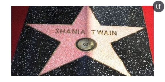 Shania Twain sur le « Walk of Fame » d'Hollywood