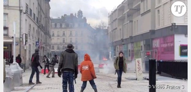 Notre-Dame-des-Landes : le centre-ville de Nantes saccagé suite à la manifestation