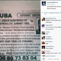 Booba se paie la tête de "Mr. Bouba", marabout, sur Instagram