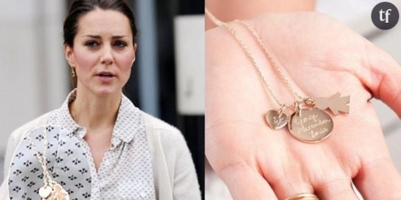 Kate Middleton : où trouver son collier "Merci maman" ?