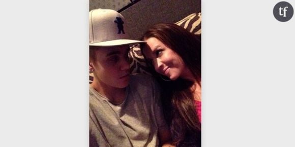 Justin Bieber en studio avec sa maman