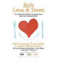 "Resto Cœur de Femmes" : dînez dans un restaurant éphémère et solidaire